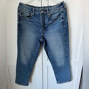 American Eagle Women's Tomgirl Jeans - Size 8 X-Short